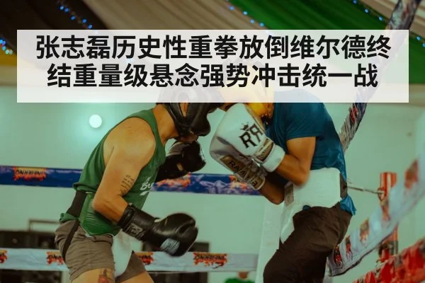 张志磊历史性重拳放倒维尔德终结重量级悬念强势冲击统一战